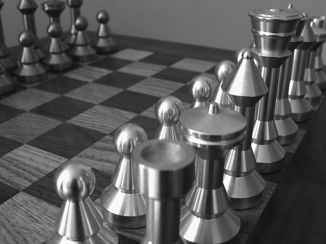 An unplayed Chess Board